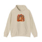 Fall Plaid Pumpkin Fall letters Hoodie | Autumn Leaves Rustic Thanksgiving