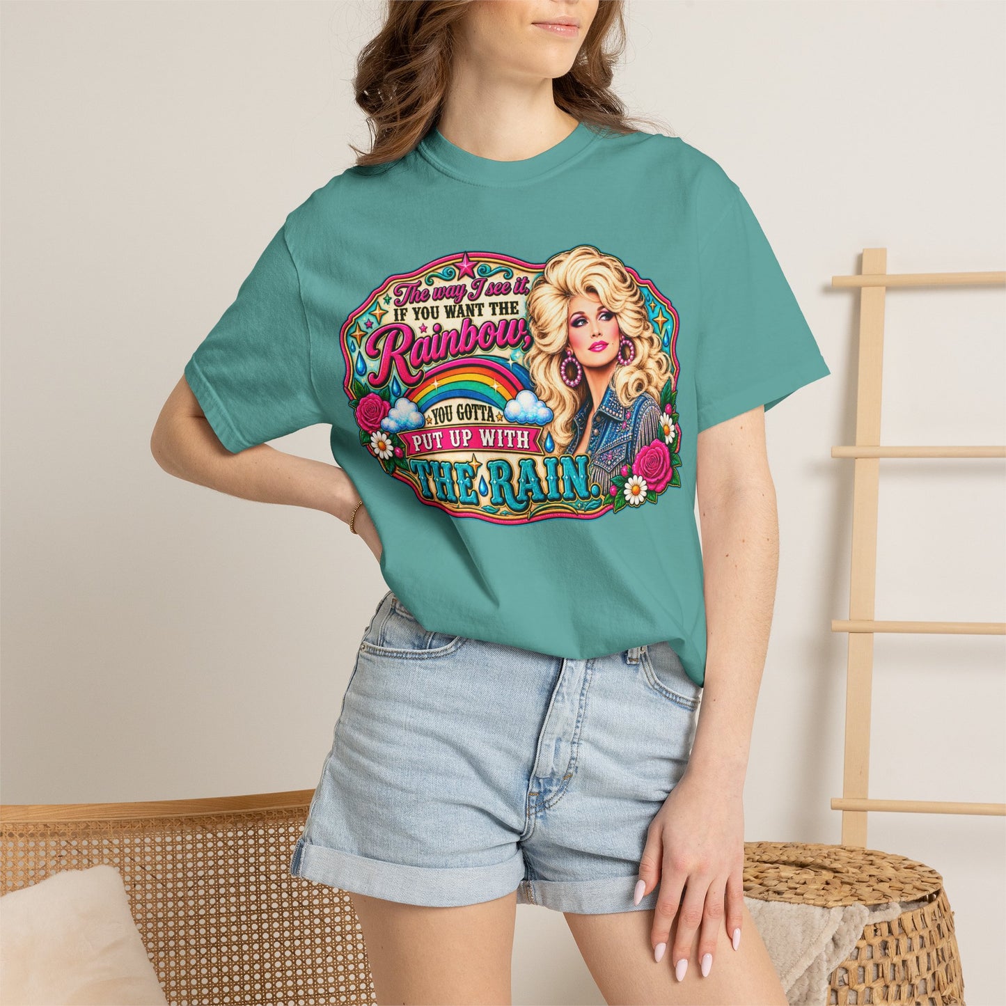 Dolly Parton 'If You Want the Rainbow' Graphic T-Shirt