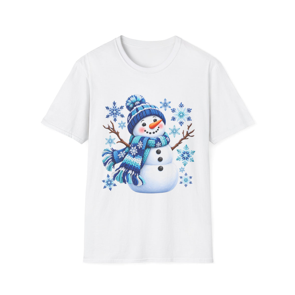 Snowman Winter Graphic T-Shirt