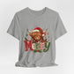 Merry Highland Cow Christmas Tee