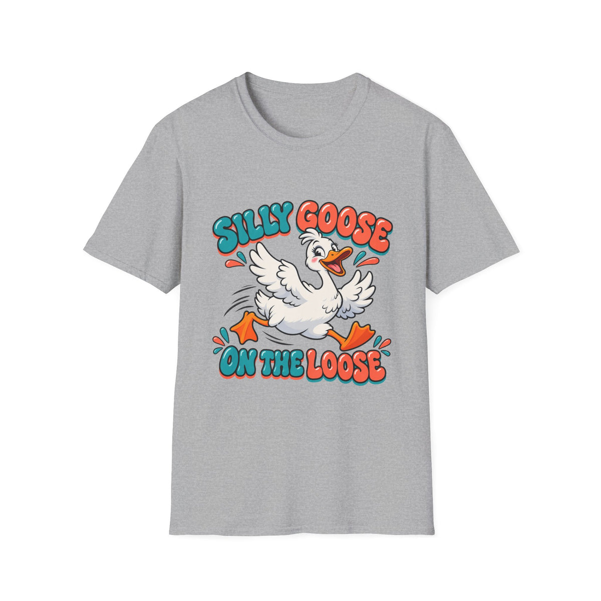 Silly Goose on the Loose Funny Goose T-Shirt