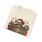 Merry Christmas Raccoon Graphic T-Shirt