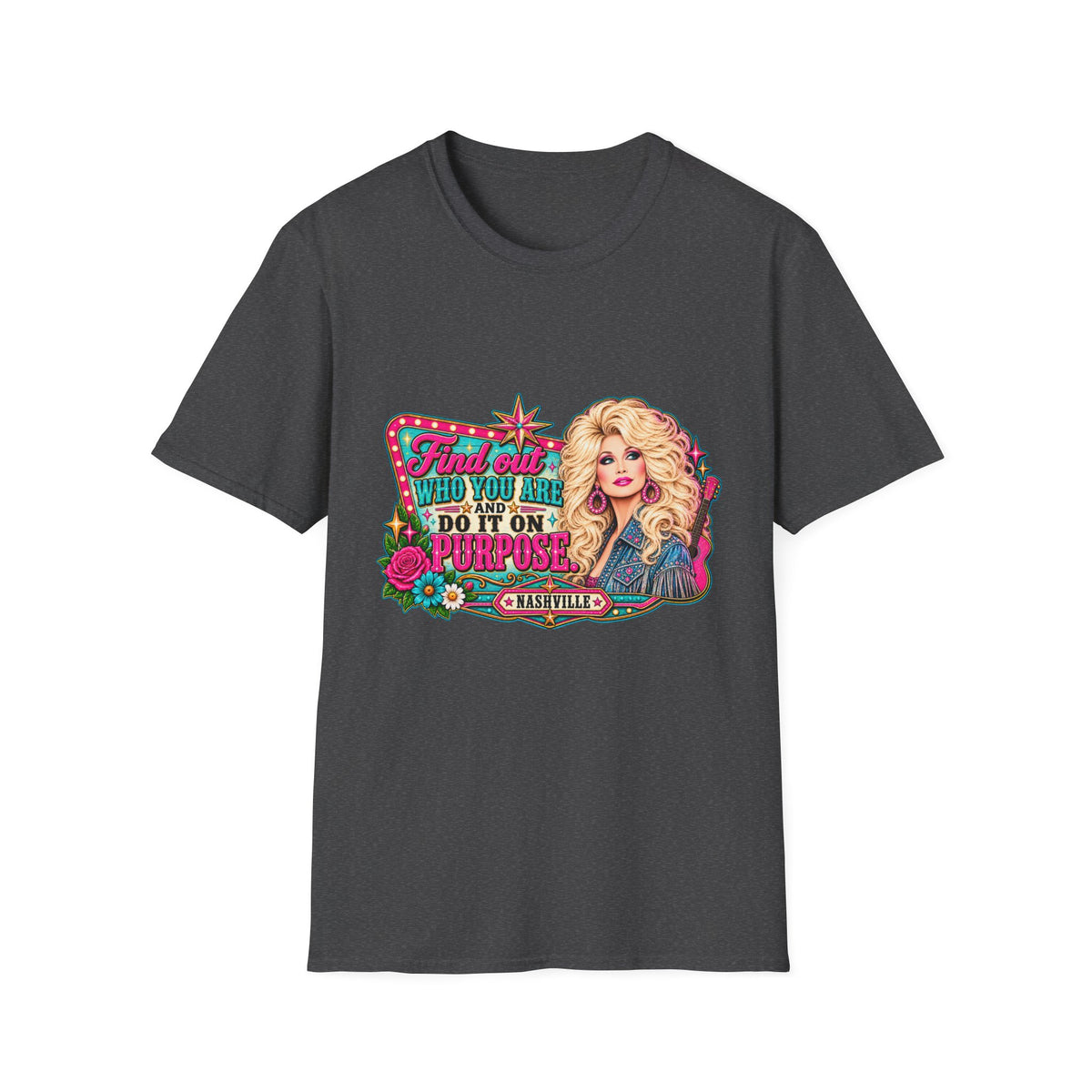 Find Out Who You Are and Do It On Purpose  Graphic T-Shirt