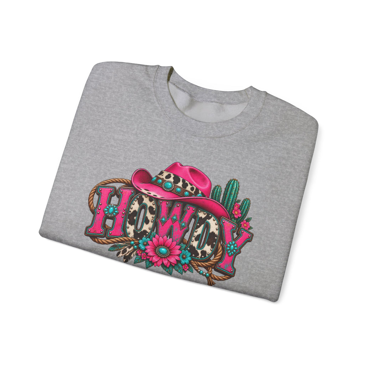 Crewneck Western Howdy