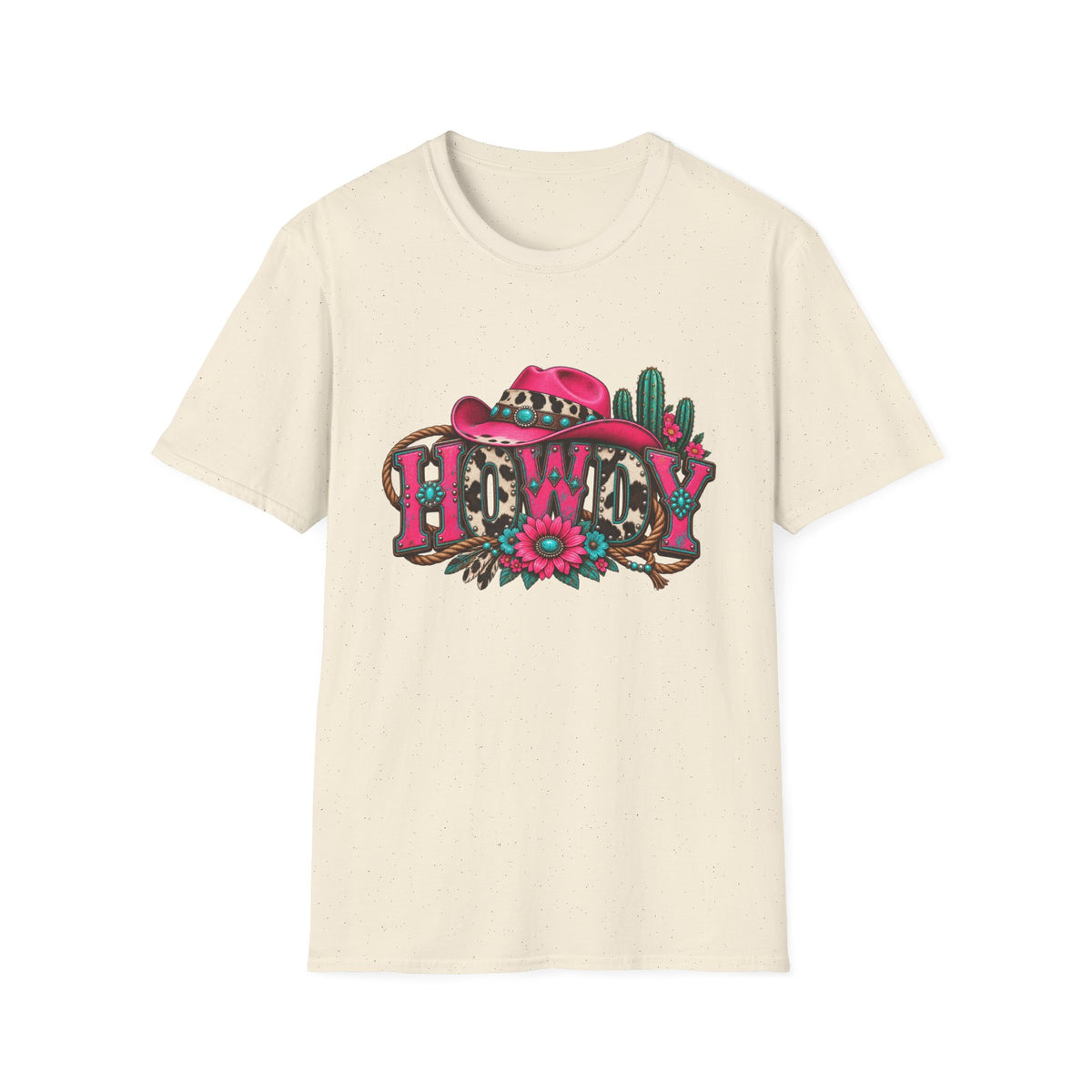Howdy Floral  Graphic T-Shirt