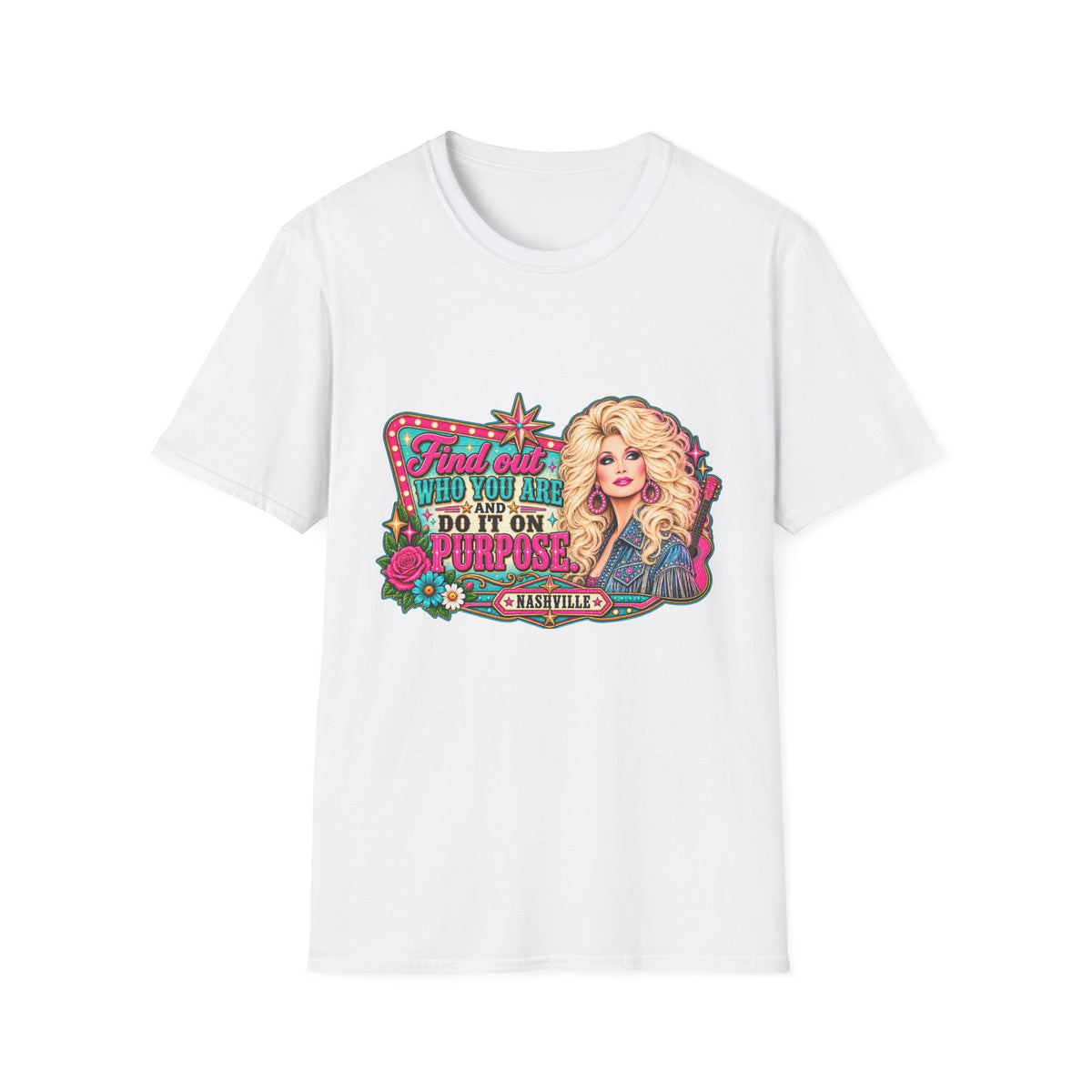 Find Out Who You Are and Do It On Purpose  Graphic T-Shirt