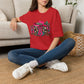 Howdy Floral  Graphic T-Shirt