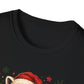 Merry Christmas Raccoon Graphic T-Shirt