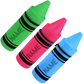 Personalized Pencil Pouch - Crayon Shaped