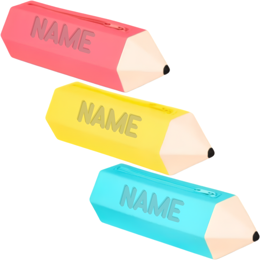 Personalized Pencil Pouch - Pencil Shaped