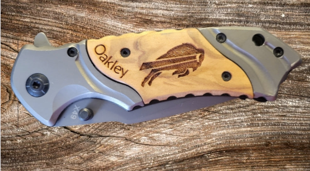 Browning Pocket Knife - Custom Engraved