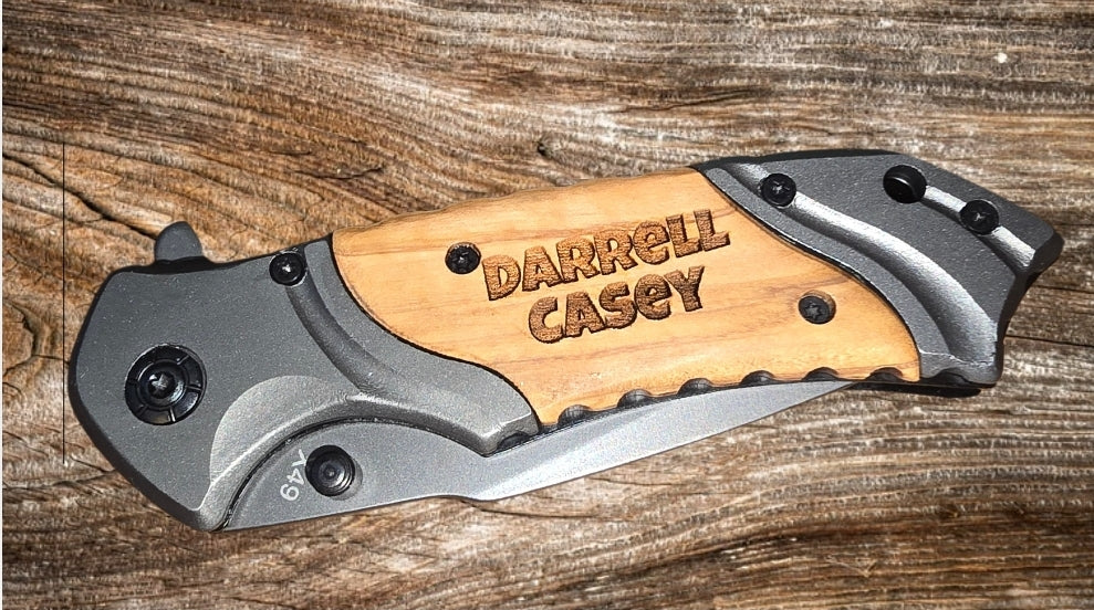 Browning Pocket Knife - Custom Engraved