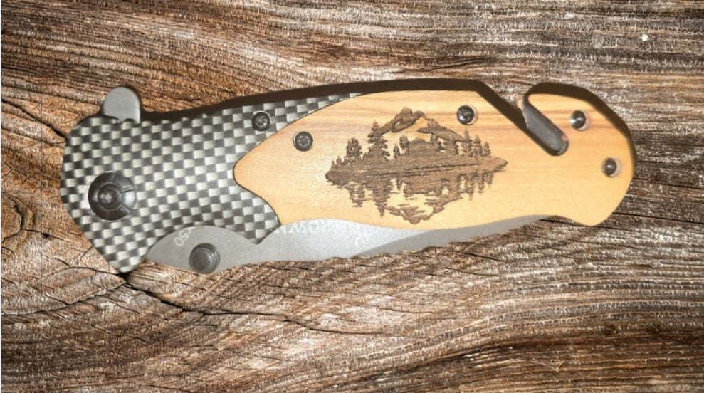 Predesigned Browning X50  pocketknife