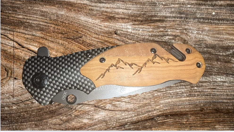 Predesigned Browning X50  pocketknife