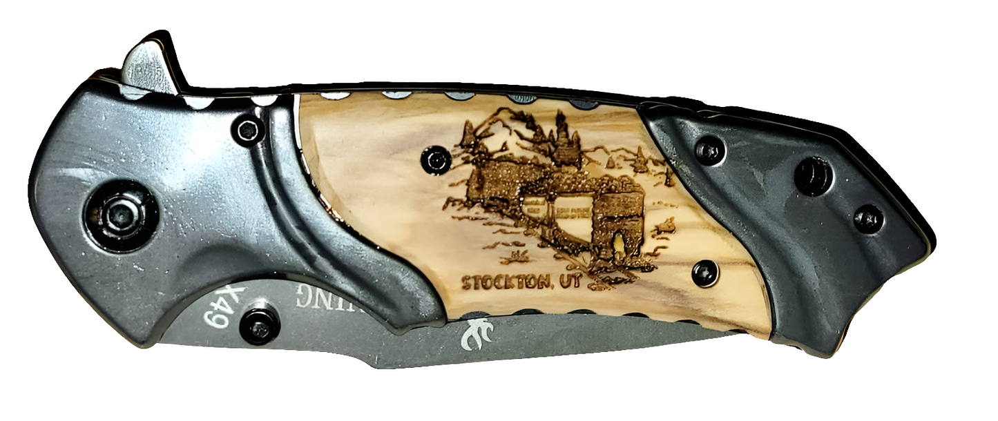 Browning Pocket Knife - Custom Engraved