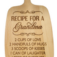 Recipe mini board