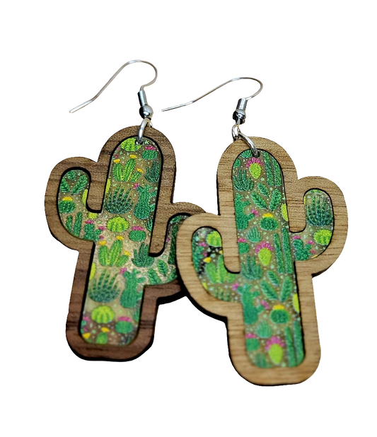 Cactus Novelty Earrings