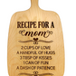 Recipe mini board
