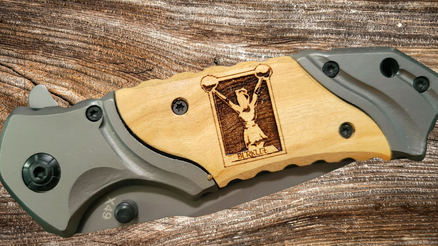 Browning Pocket Knife - Custom Engraved