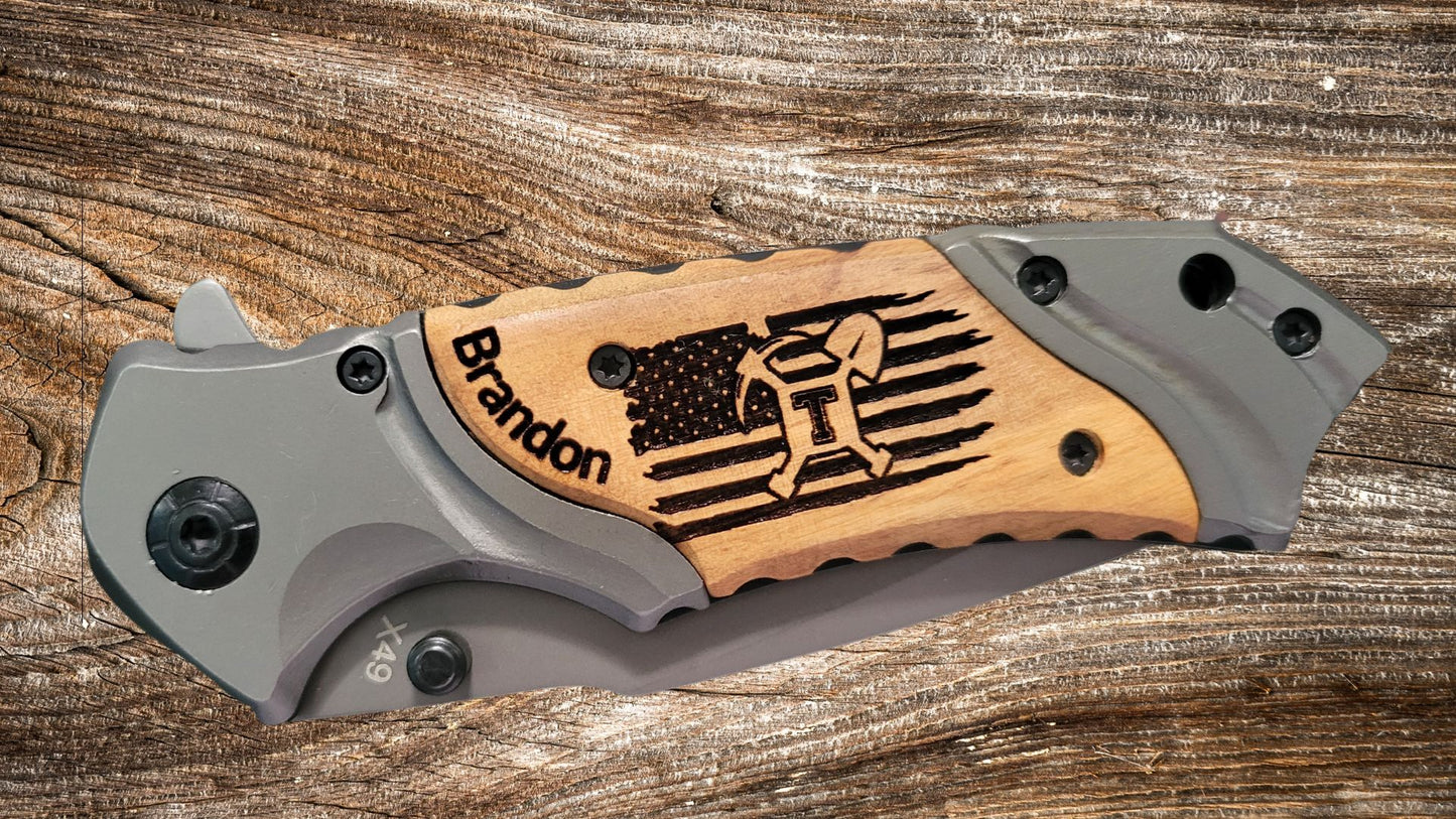 Browning Pocket Knife - Custom Engraved