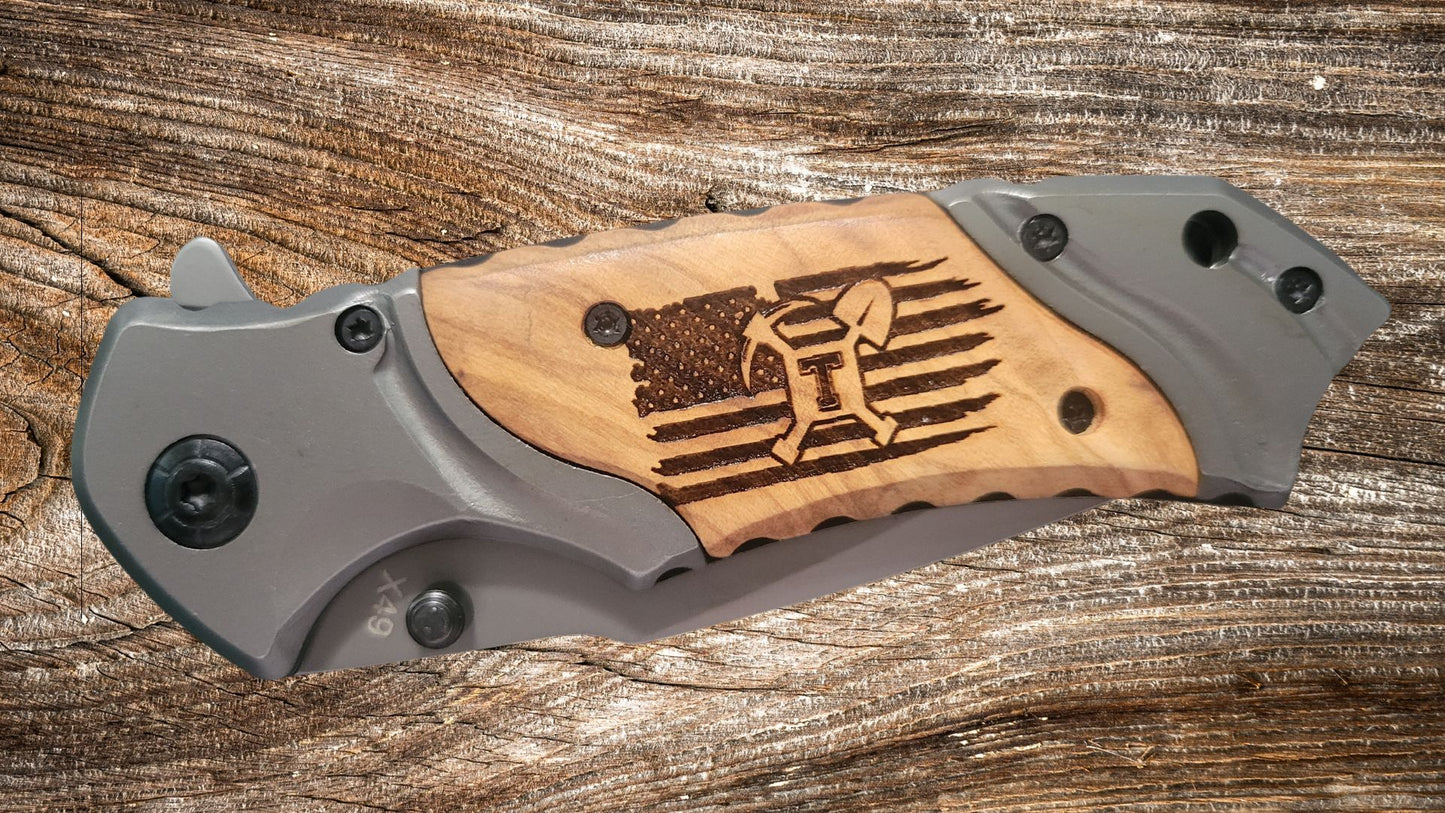 Browning Pocket Knife - Custom Engraved