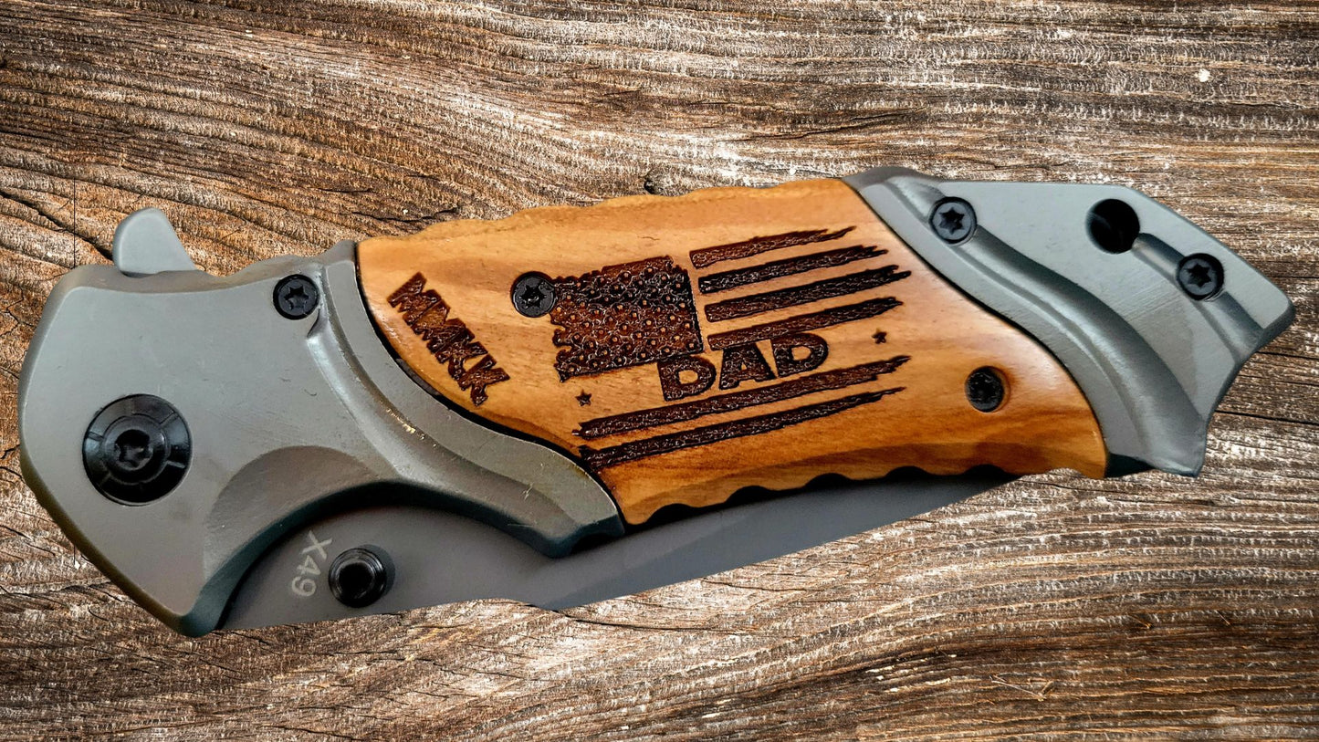 Browning Pocket Knife - Custom Engraved