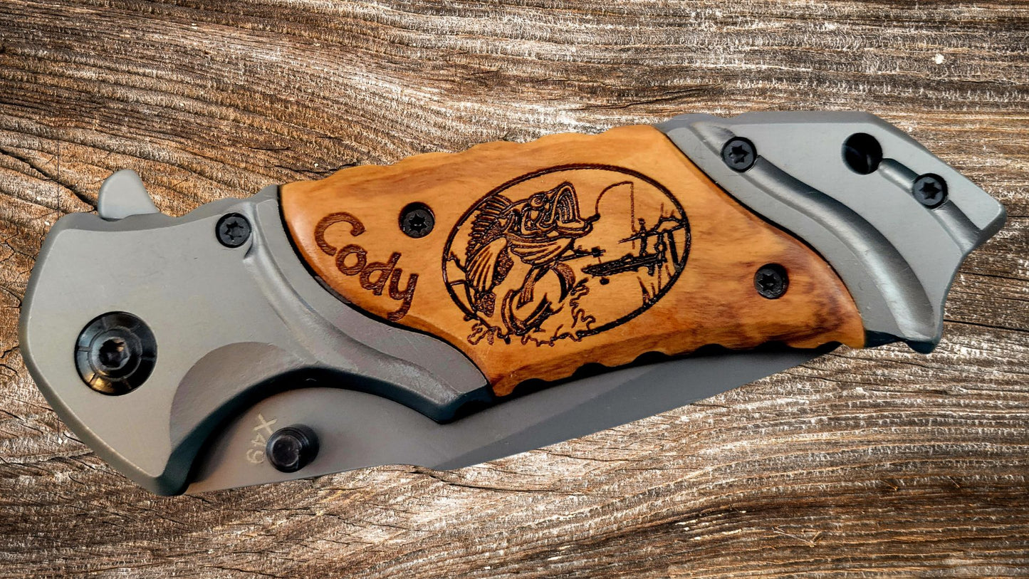 Browning Pocket Knife - Custom Engraved