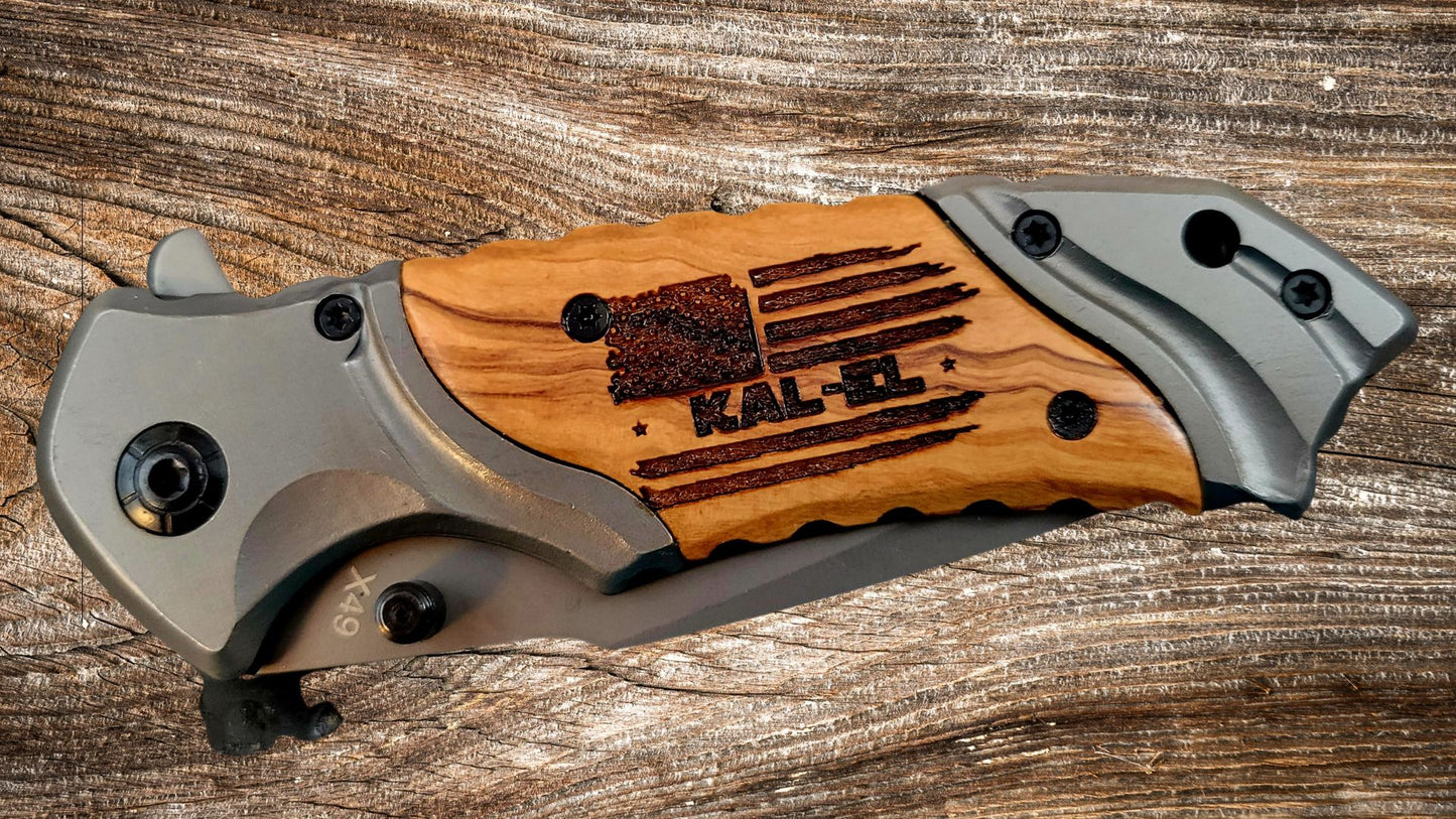 Browning Pocket Knife - Custom Engraved