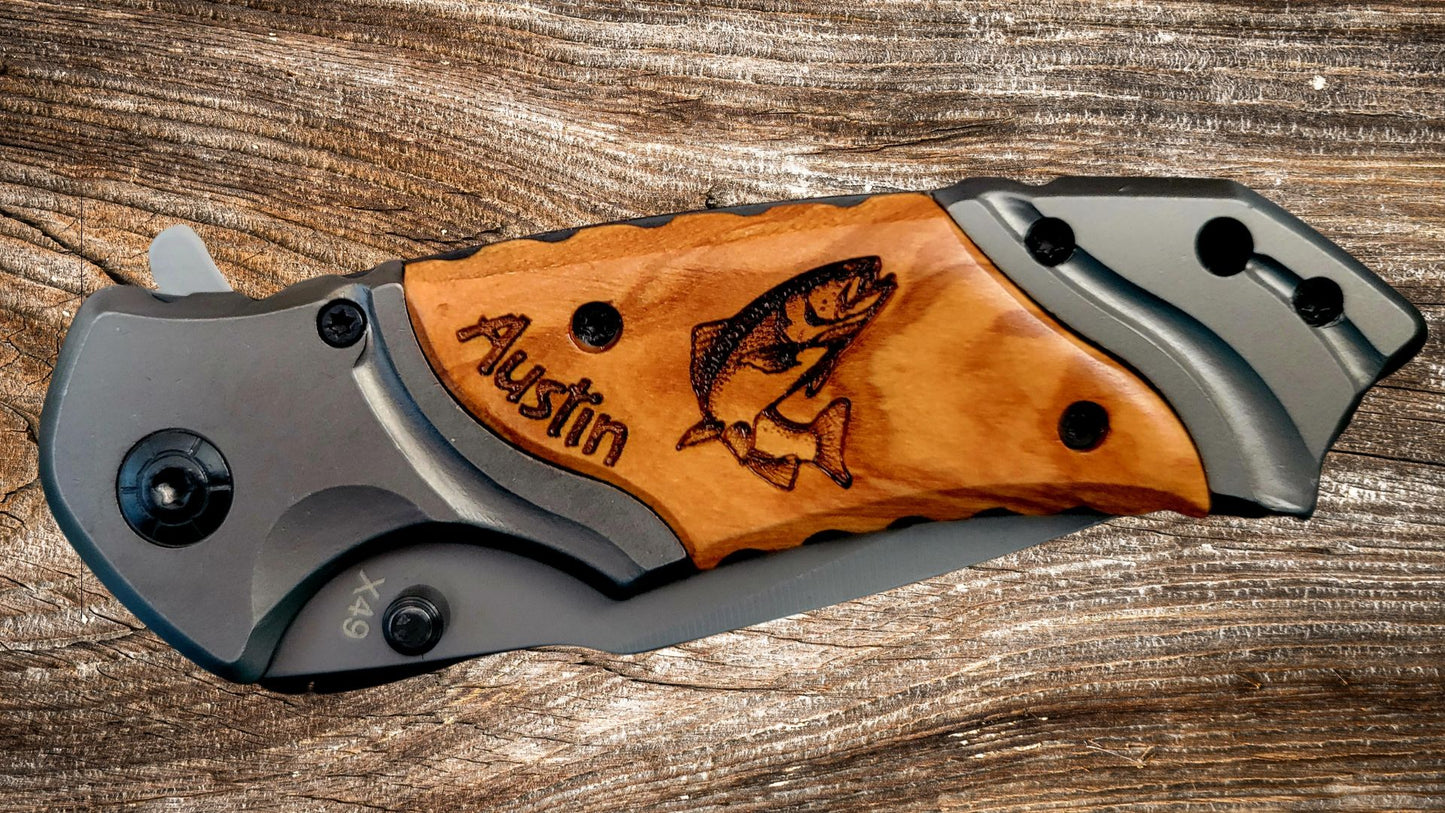 Browning Pocket Knife - Custom Engraved