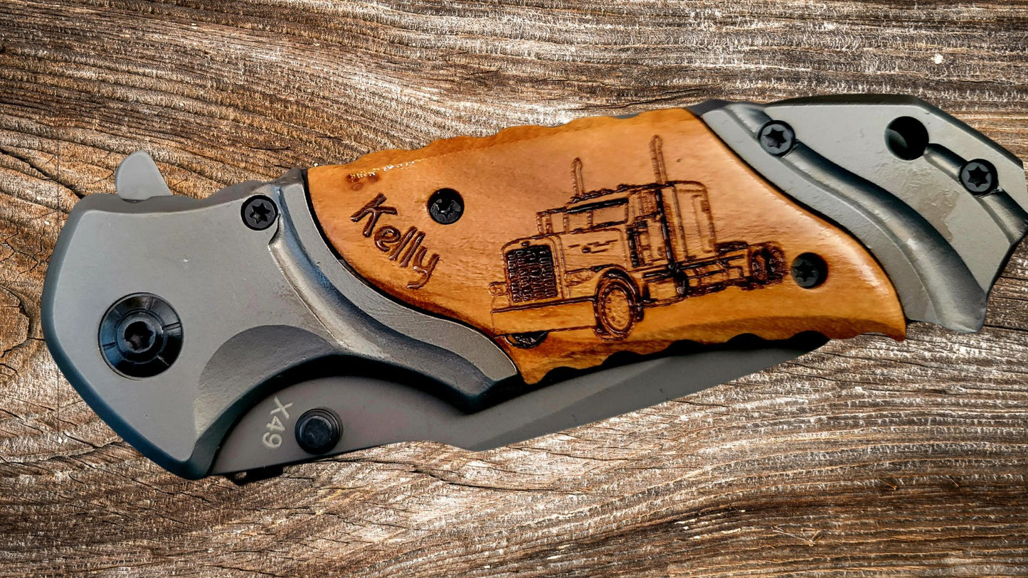 Browning Pocket Knife - Custom Engraved