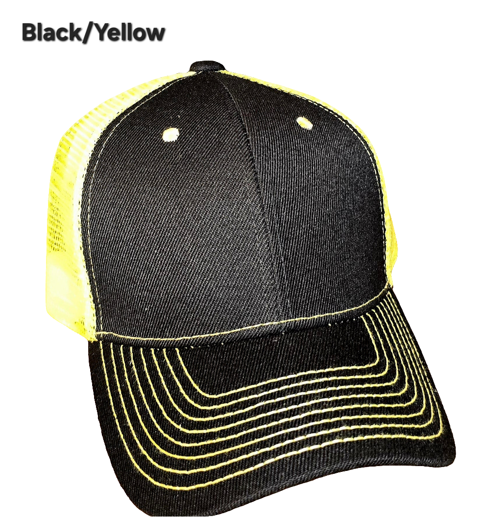 Custom Trucker hat with personalized hat patch