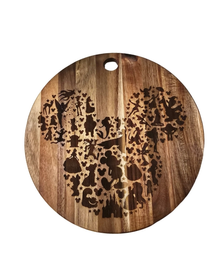 Cutting Boards: (On-hand) - Pre-Designed Cutting Boards