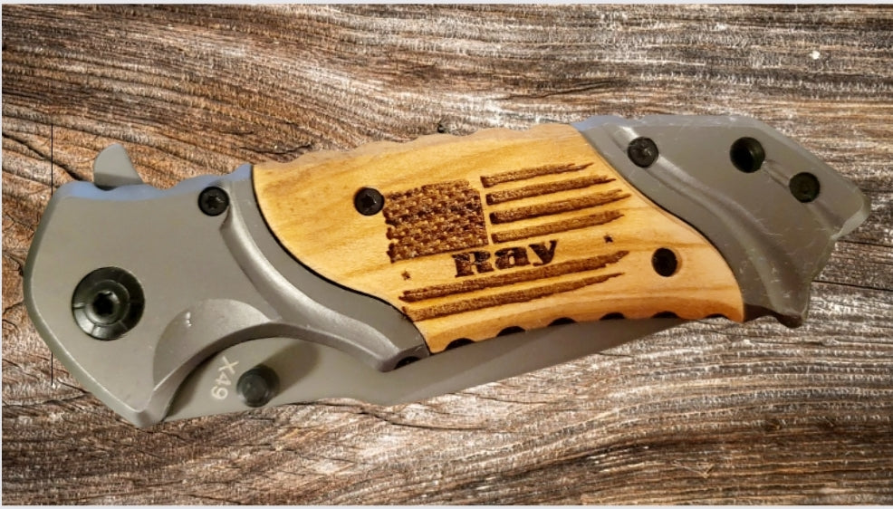 Browning Pocket Knife - Custom Engraved