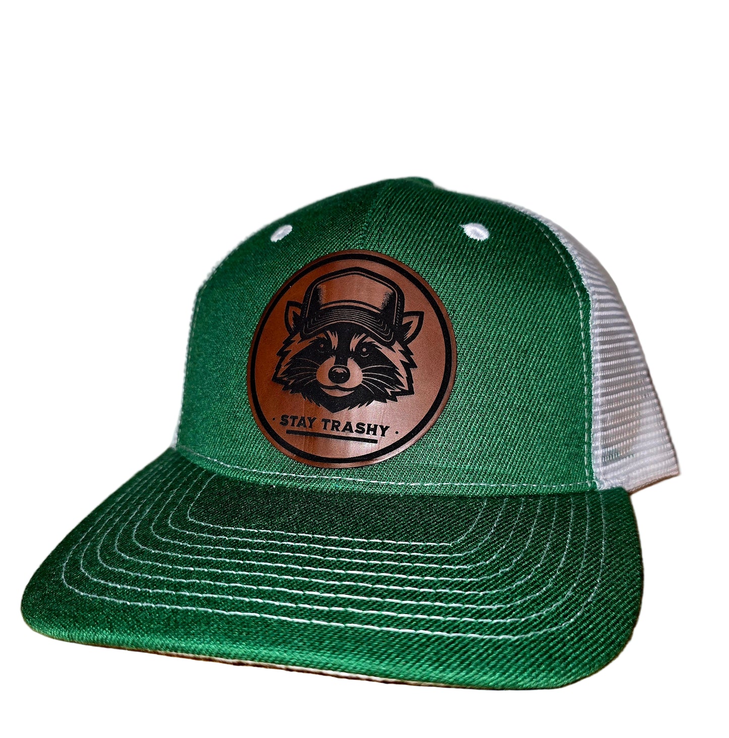 Custom Trucker hat with personalized hat patch
