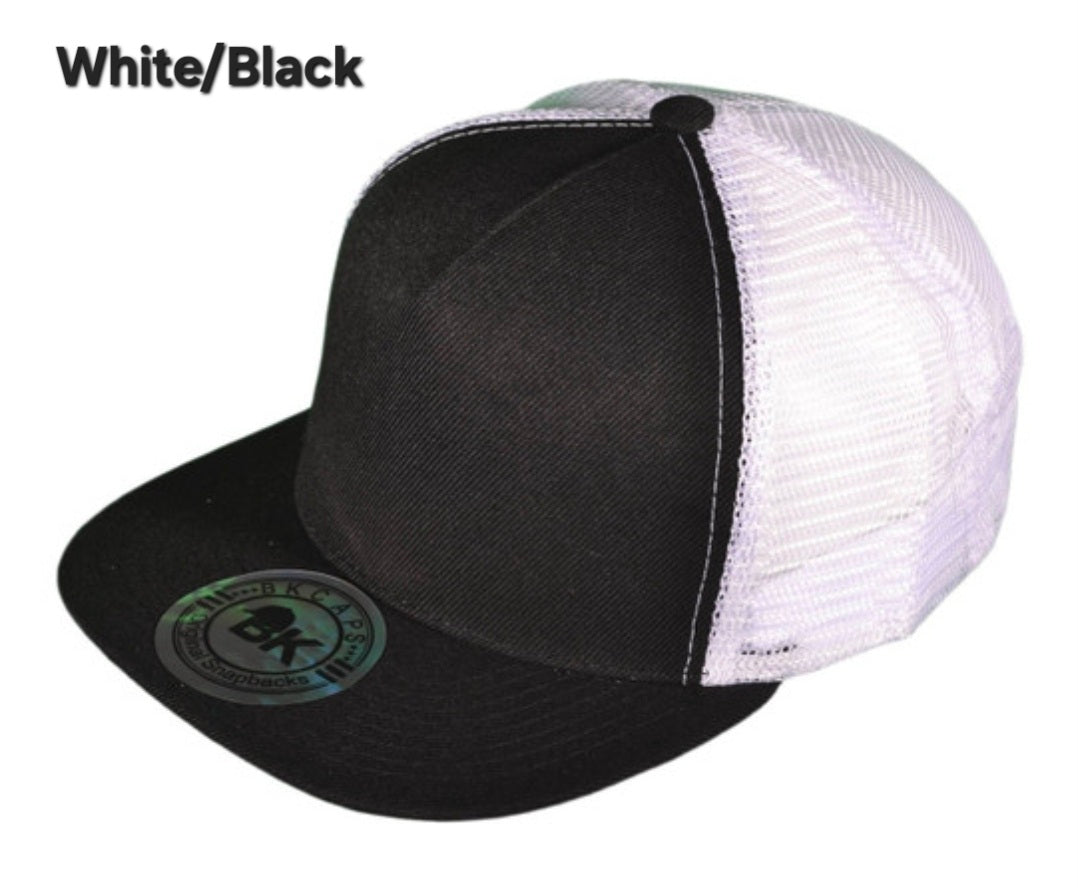 Custom Trucker hat with personalized hat patch