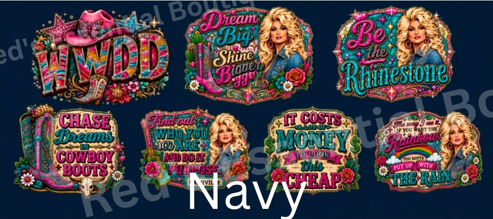 Pre-order: Dolly Inspired Graphic Tee preorder