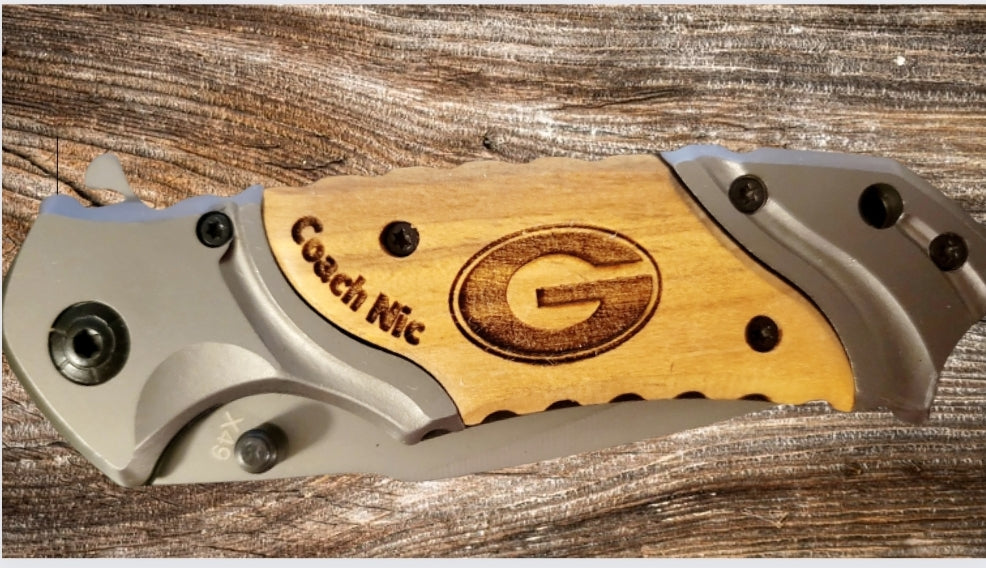 Browning Pocket Knife - Custom Engraved