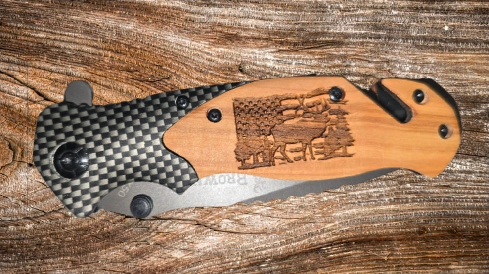 Predesigned Browning X50  pocketknife