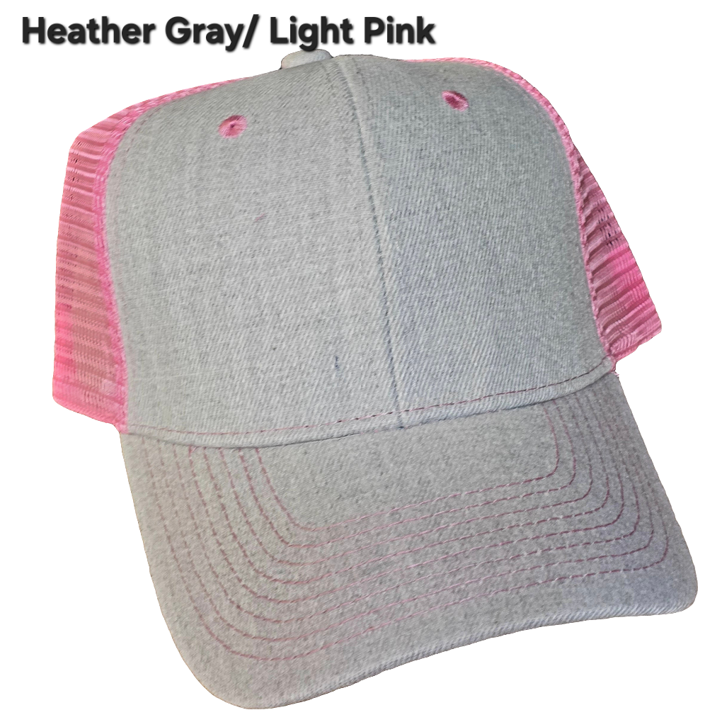 Custom Trucker hat with personalized hat patch