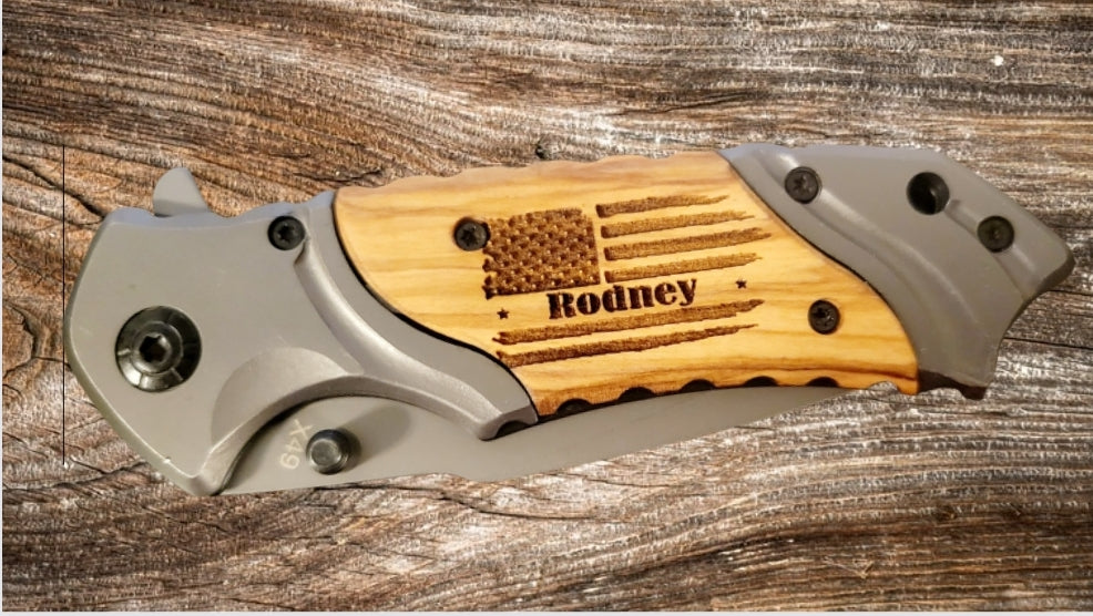 Browning Pocket Knife - Custom Engraved