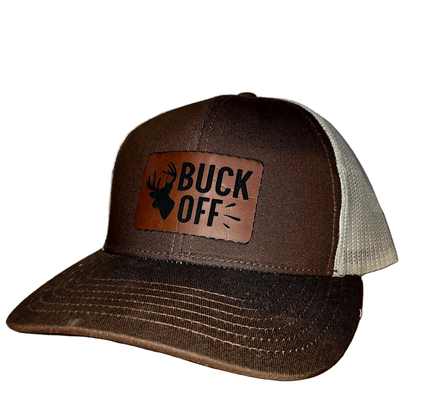 Custom Trucker hat with personalized hat patch