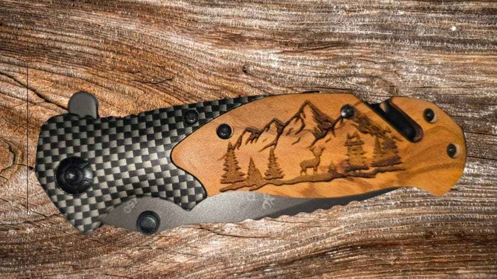 Predesigned Browning X50  pocketknife
