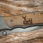 Demascus Folding knife