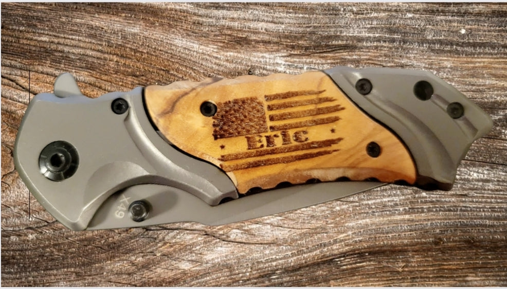 Browning Pocket Knife - Custom Engraved