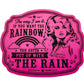 Dolly inspired leatherette patch