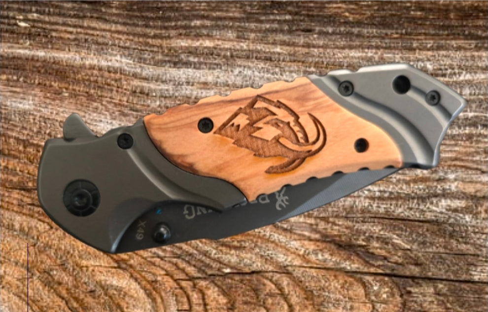 Predesigned Browning x49 pocketknife