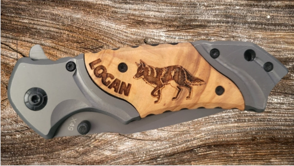 Browning Pocket Knife - Custom Engraved