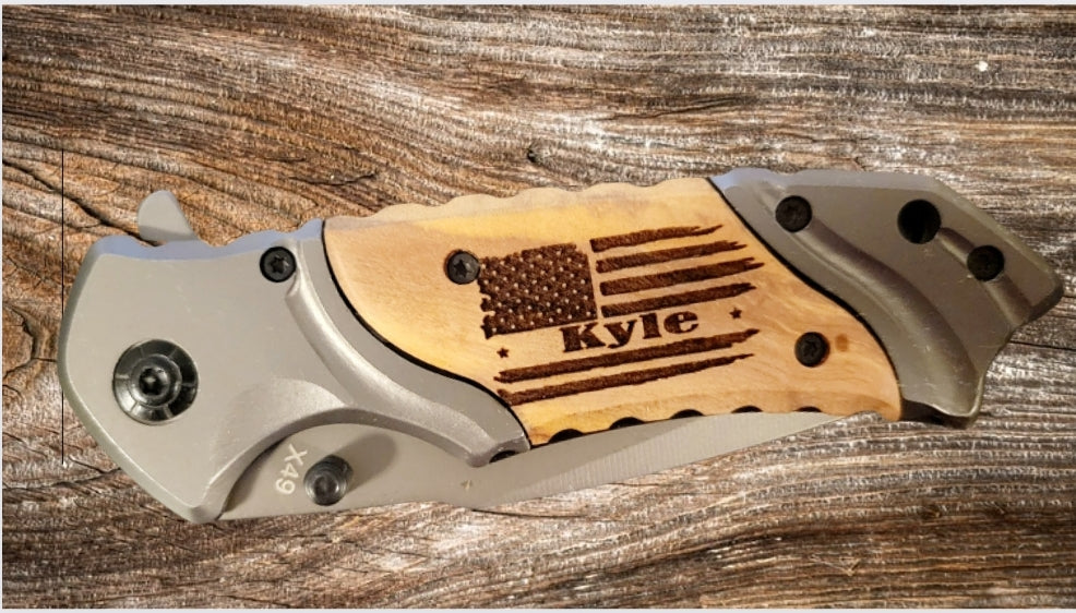 Browning Pocket Knife - Custom Engraved