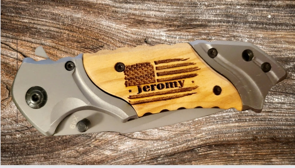 Browning Pocket Knife - Custom Engraved