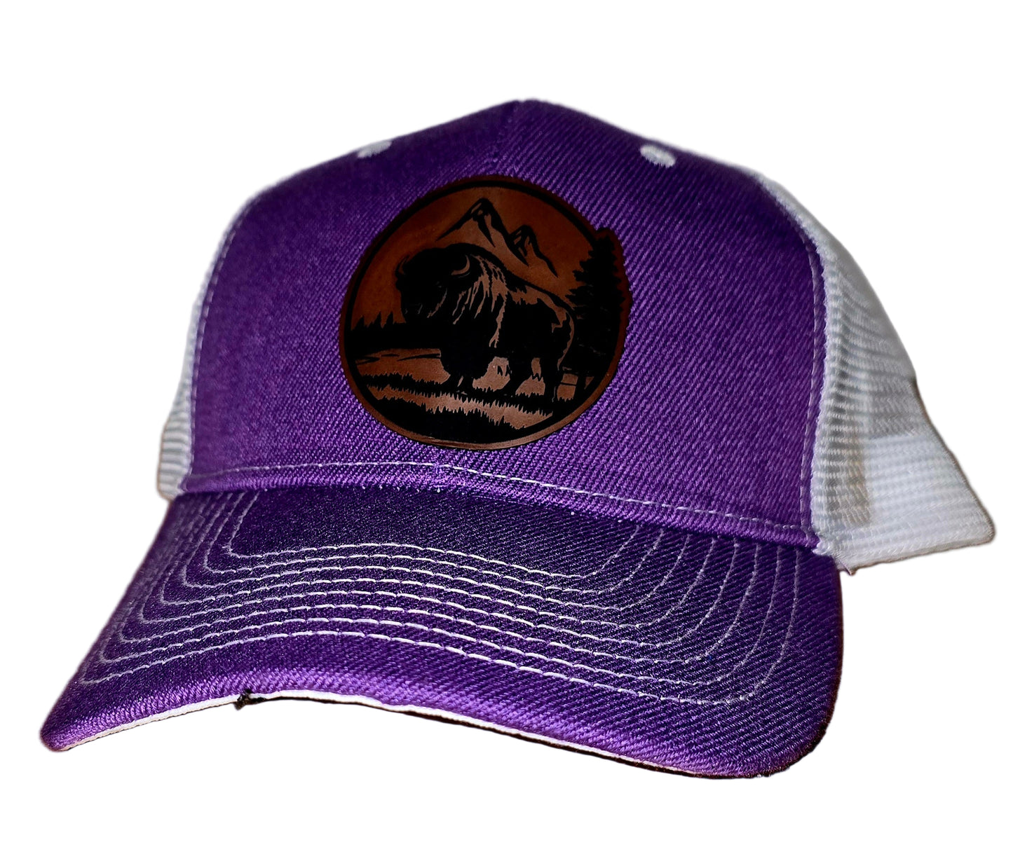 Custom Trucker hat with personalized hat patch